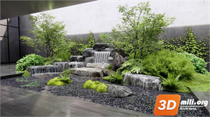 Mini Garden Skp Files 